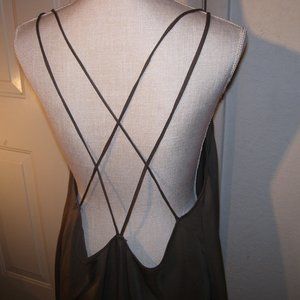 TOBI Taupe 100% Rayon Top Size Large